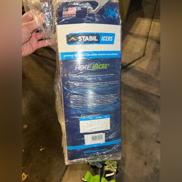 STABILicers Hike Macro for Walking or Hiking on Snow and Ice Size Medium - Picture 3 of 8